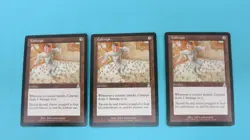 3x CALTROPS ARTIFACT URZA'S DESTINY MAGIC THE GATHERING MTG 2 NM 1 x LP - Image 1