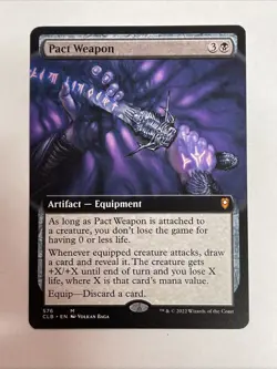Pact Weapon (Extended Art) Commander Legends: Battle for Baldur's Gate #576 M - Image 1