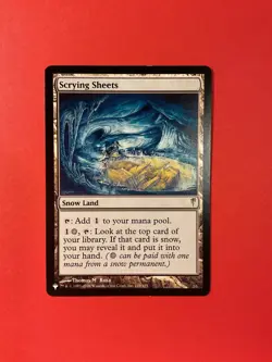 Scrying Sheets - Coldsnap - The List - MAGIC THE GATHERING - MTG - Image 1
