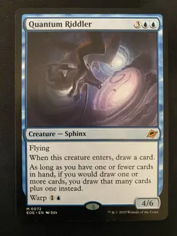 MTG QUANTUM RIDDLER #072 Edge of Eternities. NM - Image 1