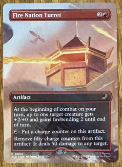 MTG: Avatar: The Last Airbender Eternal-Legal, Fire Nation Turret - Image 1