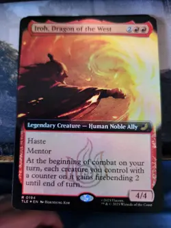 MTG - Iroh, Dragon of the West x1 - Extended Art Foil - Avatar - Image 1