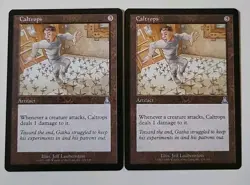 Caltrops X2 MTG Urza's Destiny Lightly Played Magic The Gathering Artifact - Image 1