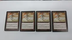 4x CALTROPS URZA'S DESTINY PLAYSET MTG MAGIC THE GATHERING NM / UNPLAYED - Image 1