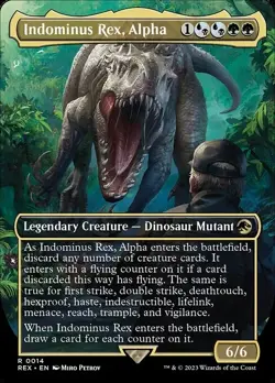 Indominus Rex, Alpha - Custom Commander Deck - MTG - Image 1
