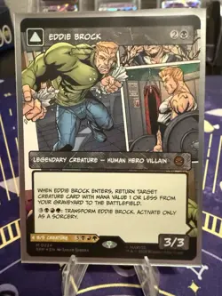 Eddie Brock (0224) (Borderless) Marvel's Spider-Man Foil - Image 1