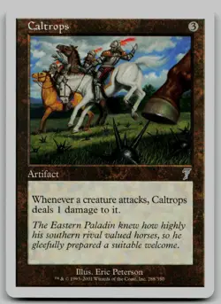 Caltrops U 7th Edition 288 NM - Image 1