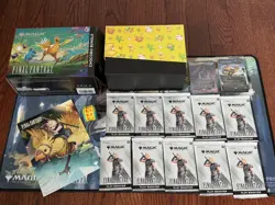 Magic: The Gathering - Final Fantasy Chocobo Bundle *Opened, NO Chocobo Booster* - Image 2