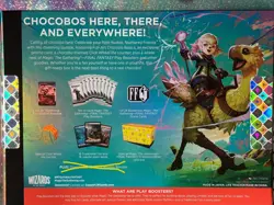 Magic: The Gathering - Final Fantasy Chocobo Bundle *Opened, NO Chocobo Booster* - Image 3