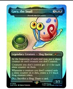 MTG | Gary, the Snail #1929 | Secret Lair | Spongebob | Foil | NM | EN - Image 1