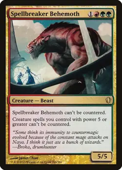 Spellbreaker Behemoth 216 LP Normal Commander 2013 MTG EN - Image 1