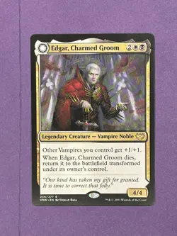 Edgar Charmed Groom - Regular Rare - Innistrad Crimson Vow VOW 236 - MTG - Image 1