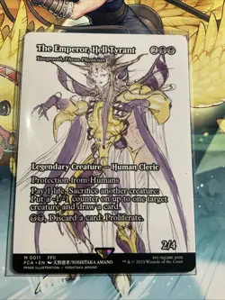 The Emperor, Hell Tyrant - Yawgmoth, Thran Physician (Showcase) Regular - Image 1