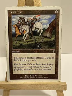 Magic The Gathering Caltrops 7th Edition Regular - Image 1