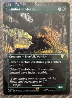 Timber Protector (Borderless) Lord of the Rings 533 NM Regular - Image 1