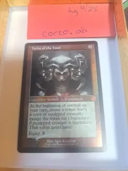 MTG Helm of the Host - Retro Frame The Brothers' War Foil - Image 1