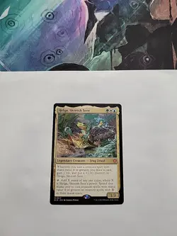 MTG - Helga, Skittish Seer _ Bloomburrow Regular Mythic #0217 - Image 2