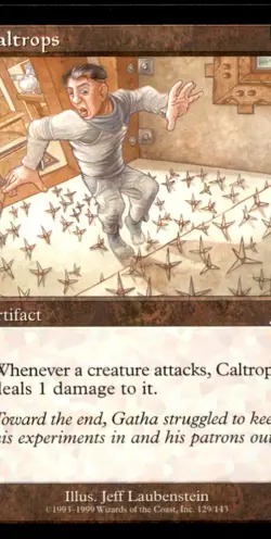 MTG Caltrops LP Light Play Urza's Destiny [1373] - Image 1