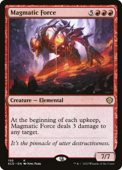 Magmatic Force [Starter Commander Decks] Magic MTG - Image 1