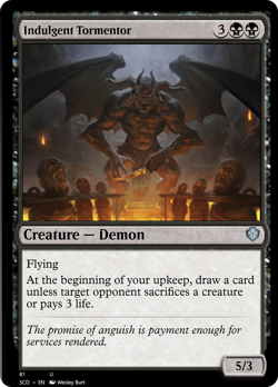 Indulgent Tormentor [Starter Commander Decks] Magic MTG - Image 1