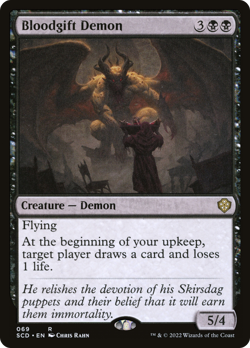 Bloodgift Demon [Starter Commander Decks] Magic MTG - Image 1