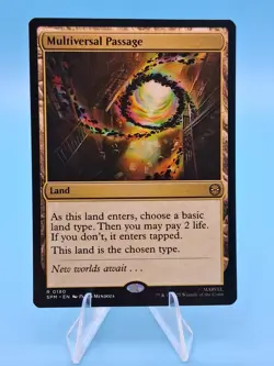 MTG Multiversal Passage Rare #180 -Spider-Man Magic The Gathering Tcg NM - Image 1