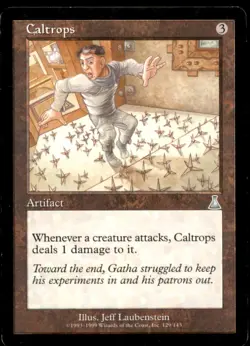 MTG Caltrops LP Light Play Urza's Destiny [1798] - Image 1