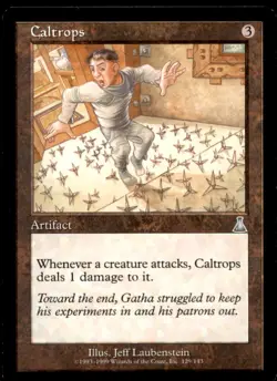 MTG Caltrops LP Light Play Urza's Destiny [2153] - Image 1