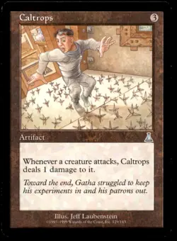 MTG Caltrops LP Light Play Urza's Destiny [2155] - Image 1