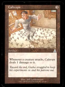 MTG Caltrops LP Light Play Urza's Destiny [2525] - Image 1