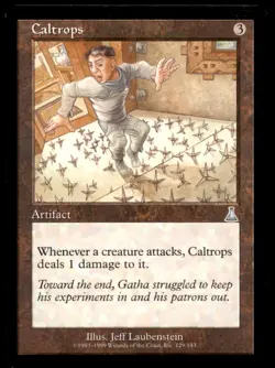 MTG Caltrops LP Light Play Urza's Destiny [1842] - Image 1
