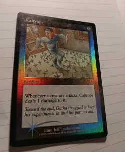 MTG Caltrops FOIL 129/143 - Image 4