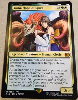 Yuna, Hope of Spira - #250 Regular - Final Fantasy - Mtg - Image 1