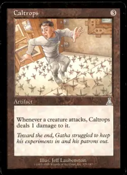 MTG Caltrops LP Light Play Urza's Destiny [1799] - Image 1