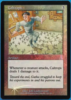 Caltrops FOIL Urza's Destiny PLD Artifact Uncommon CARD (490852) ABUGames - Image 1