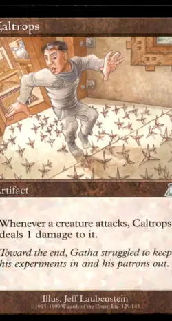 MTG Caltrops LP Light Play Urza's Destiny [3828] - Image 1