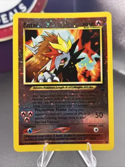 Pokemon TCG Entei Wizards Black Star Promos 34 Holo Promo Promo - Image 1