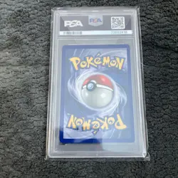 1999 POKEMON BASE SET UNLIMITED #14 RAICHU-HOLO PSA 7 - Image 2