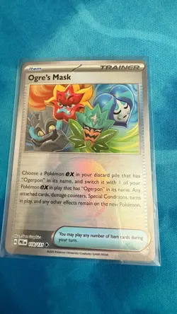 Ogre's Mask [Poke Ball] #118 Pokemon Prismatic Evolutions - Image 1