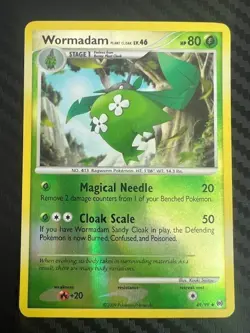 Pokemon TCG Wormadam Plant Cloak 49/99 Uncommon Reverse Holo HP - Image 1