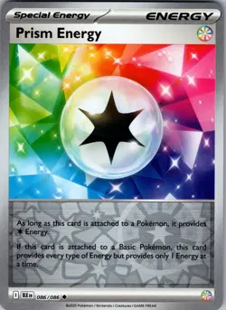 Prism Energy 86/86 Black Bolt Reverse Holo Special Energy Pokemon TCG NM - Image 1