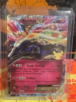 Pokemon TCG Xerneas EX 97/146 Celebrations Classic Collection Holo NM Mint - Image 1