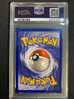 1999 POKEMON GAME BASE SET MACHAMP HOLO 1ST EDITION PSA 9 =GRD764= - Image 4