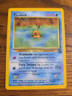 Pokemon Wotc Black Star Promo # 20 PSYDUCK NM,,,,,read - Image 1