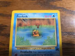 Pokemon Wotc Black Star Promo # 20 PSYDUCK NM,,,,,read - Image 2