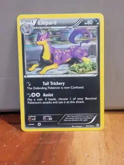 Pokemon TCG - LIEPARD - Boundaries Crossed 91/149 Rare Holo - Image 1