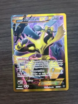 Pokemon TCG 2016 XY Fates Collide M Alakazam EX Ultra Rare - Image 1