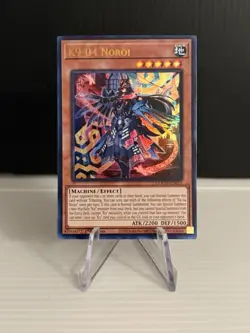 K9 - 04 Noroi DOOD-EN025 - Ultra Rare 1st Ed Mint Yugioh Doom Of Dimensions - Image 1