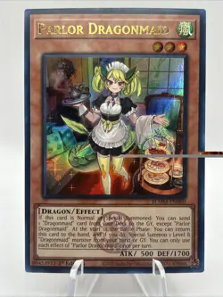 Yu-Gi-Oh! Parlor Dragonmaid - Ultra Rare - BLMM-EN060 - 1st Edition Near Mint! - Image 1