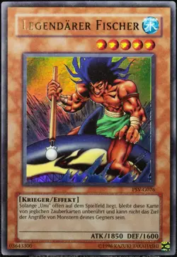 Yu-Gi-Oh! Legendarer Fischer PSV-G076 Ultra Rare [NM] Old OG Print | DE 2002 - Image 1